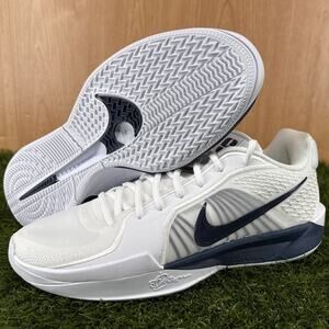 Nike Sabrina 2 TB White Navy Blue Basketball HM5038-101 Women's 10.5 / Men's 9